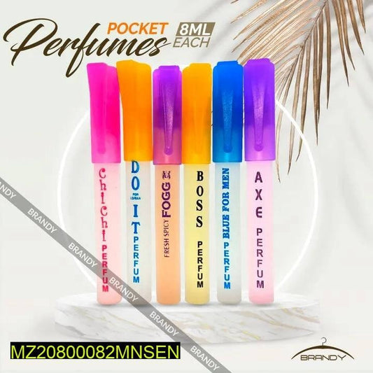 Pack Of 6 Pocket Size Pen Perfume For Women